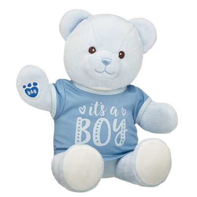 Baby Blue Teddy Bear "It's a Boy" Gift Set