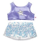 Honey Girls Sequin Skirt Set 