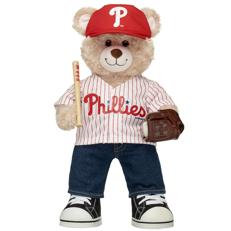 Happy Hugs Teddy Bear Philadelphia Phillies&trade; Gift Set - Build-A-Bear Workshop&reg;