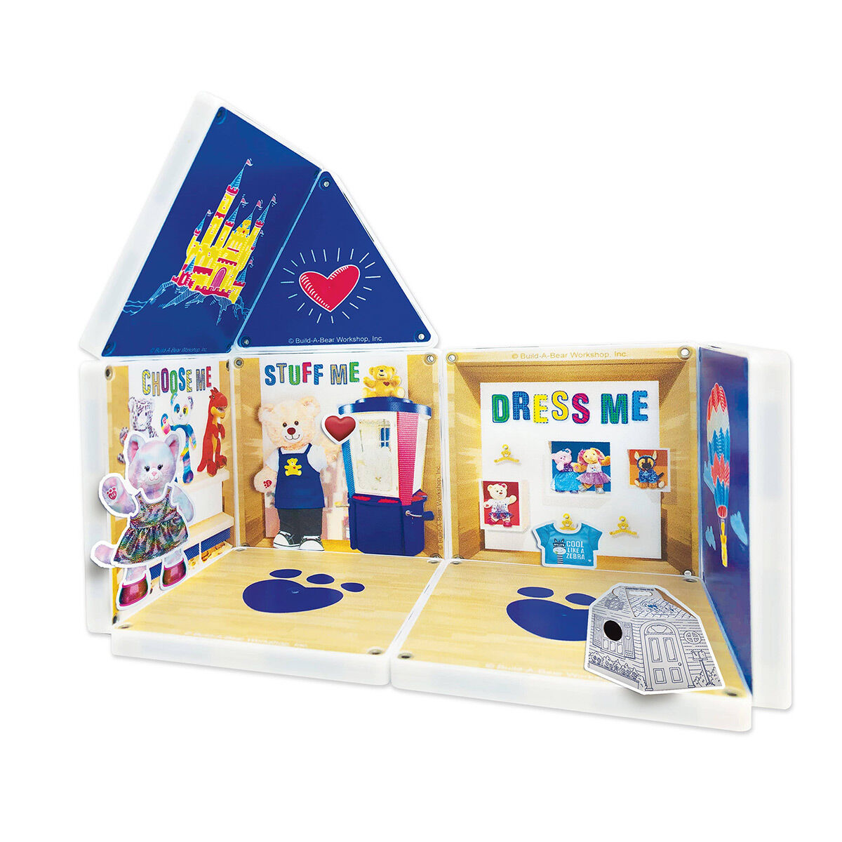 Magna-Tiles® The Workshop Cub Condo for Stuffed Animals