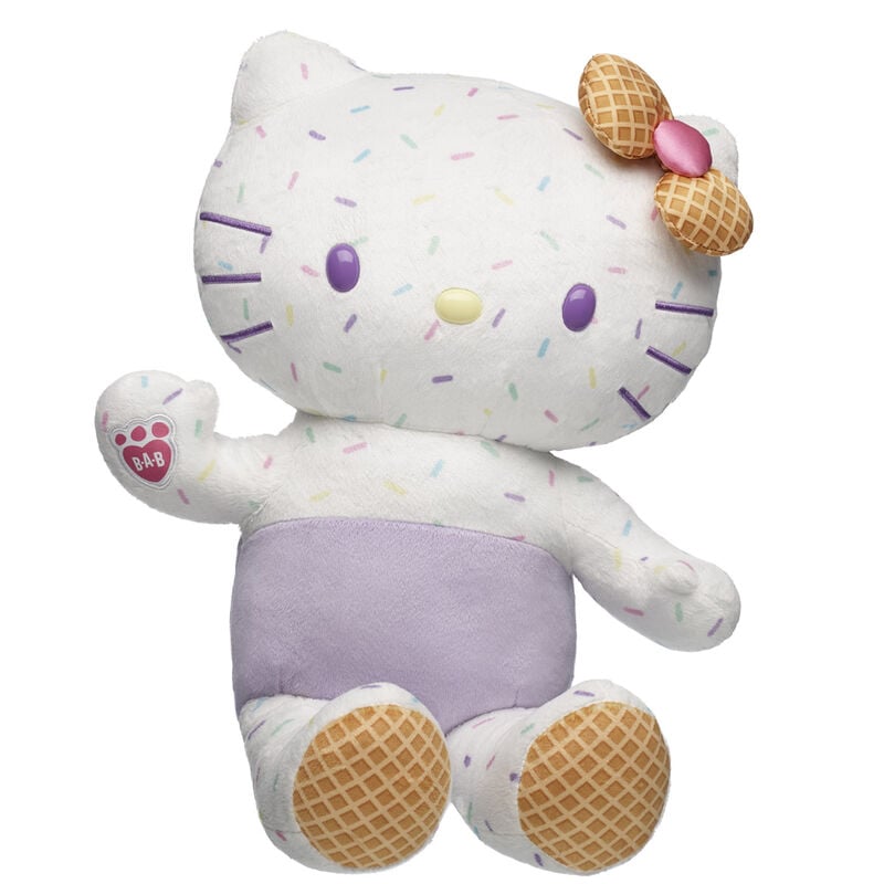 Sanrio Ice Cream Sprinkles Hello Kitty Plush by Build-A-Bear