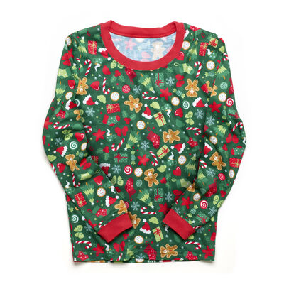 Build-A-Bear Pajama Shop™ Holiday Print Top - Toddler & Youth