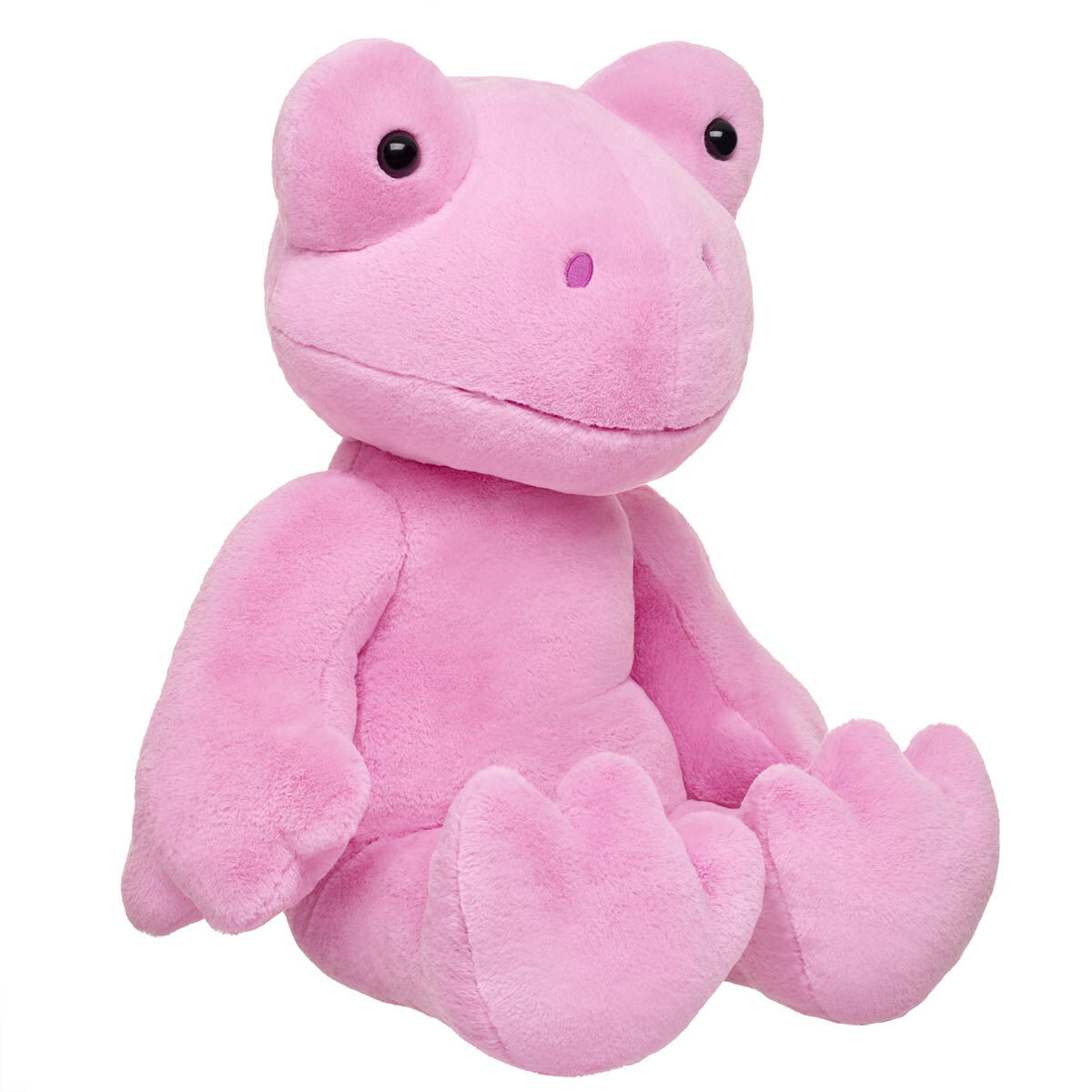 Giant Spring Pink Frog Stuffed Animal | Build-A-Bear®