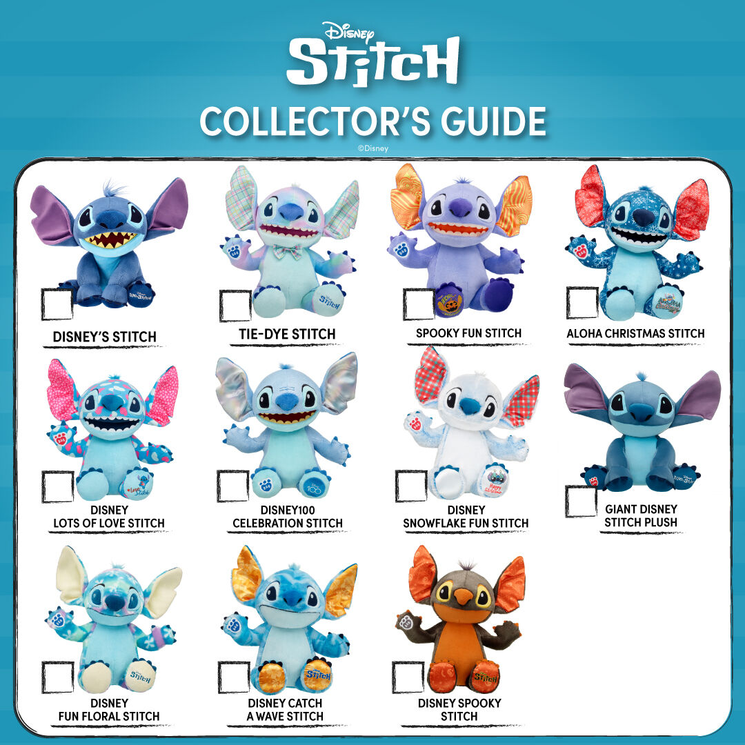Disney Spooky Stitch Plush