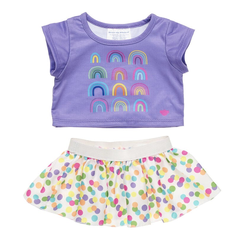 Rainbow Skirt Set 2 pc. for Stuffed Animals - Build-A-Bear Workshop®