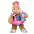 Pawlette Bunny Plush Flamingo Floatie Gift Set plush by Build-A-Bear