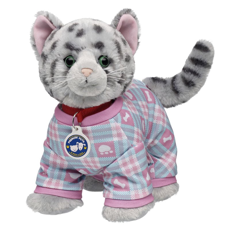 Promise Pets Ocicat Stuffed Animal PJs Gift Set plush by Build-A-Bear