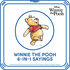 Disney Winnie the Pooh 6-in-1 Sayings