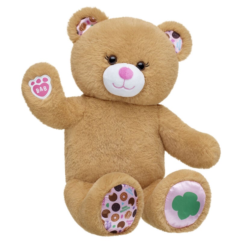 Girl Scout Cookie Teddy Bear plush by Build-A-Bear
