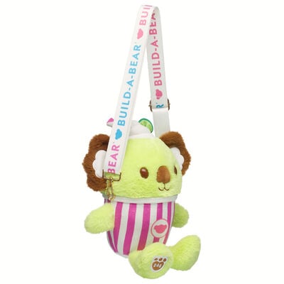 Coconut Lime Koala Slushie Plushie with Carrying Strap