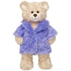 Purple Faux Fur Jacket