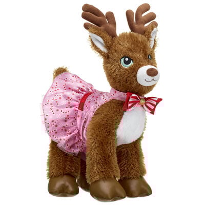 Pink Candy Cane Print Dress