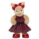 Pawlette™ Bunny Plush Holiday Party Dress Gift Set