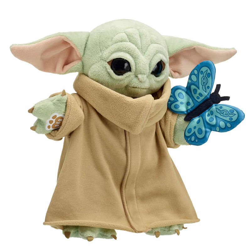 Grogu™ Plush with Butterfly Wristie - Build-A-Bear Workshop®