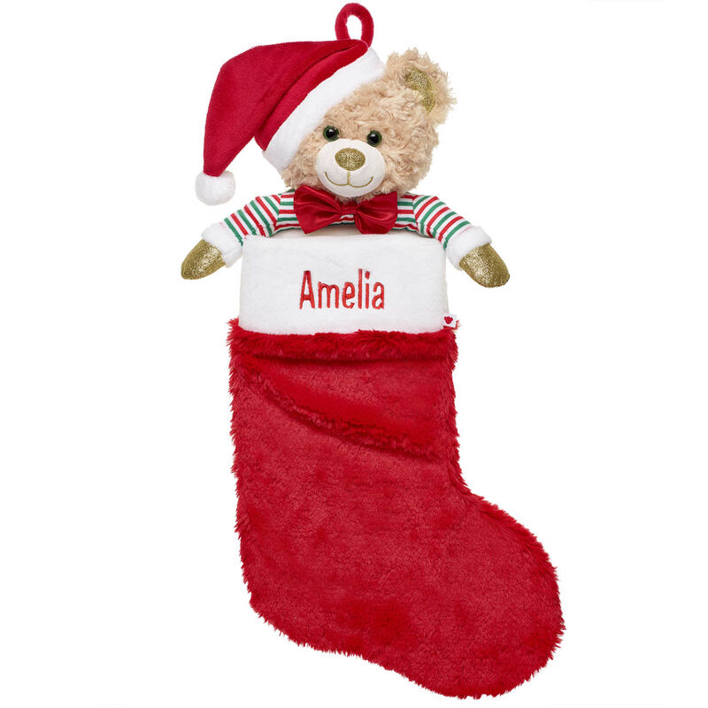 Online Exclusive Personalized Teddy Bear Stocking