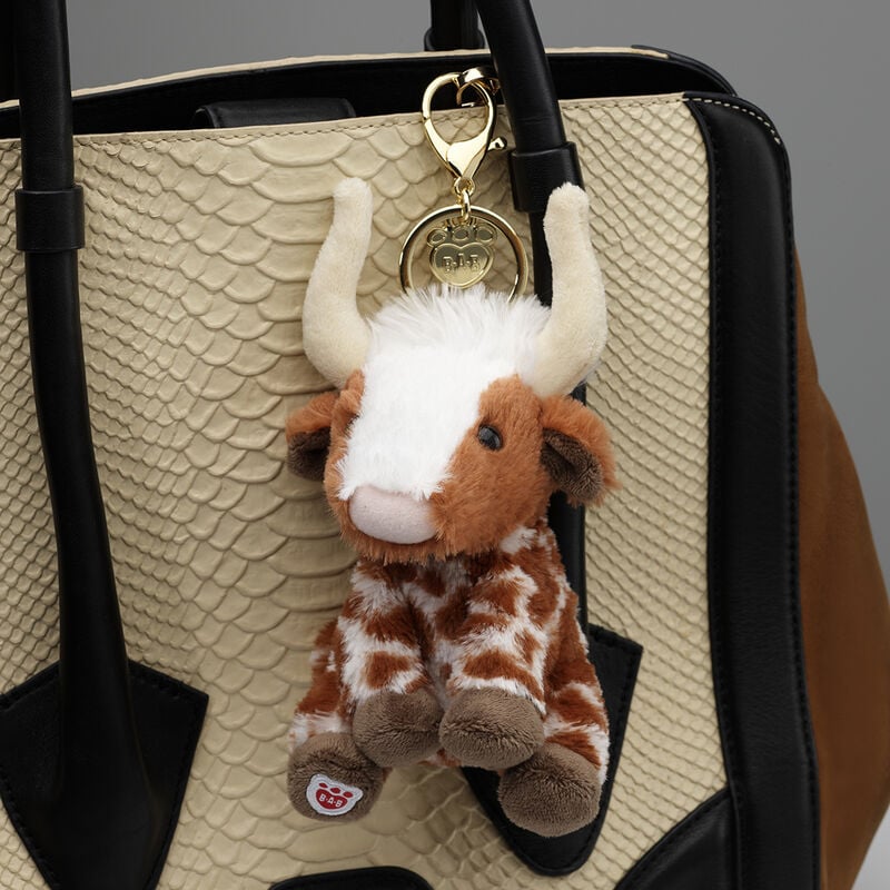 Longhorn Plush Bag Charm plush by Build-A-Bear