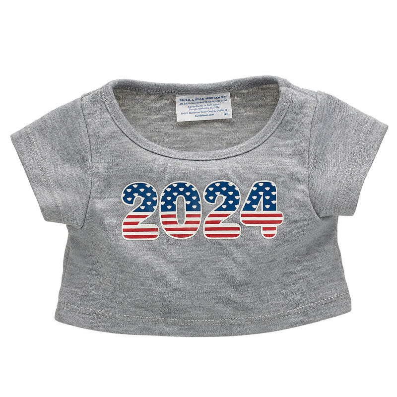 USA 2024 T-Shirt for Stuffed Animals - Build-A-Bear Workshop®