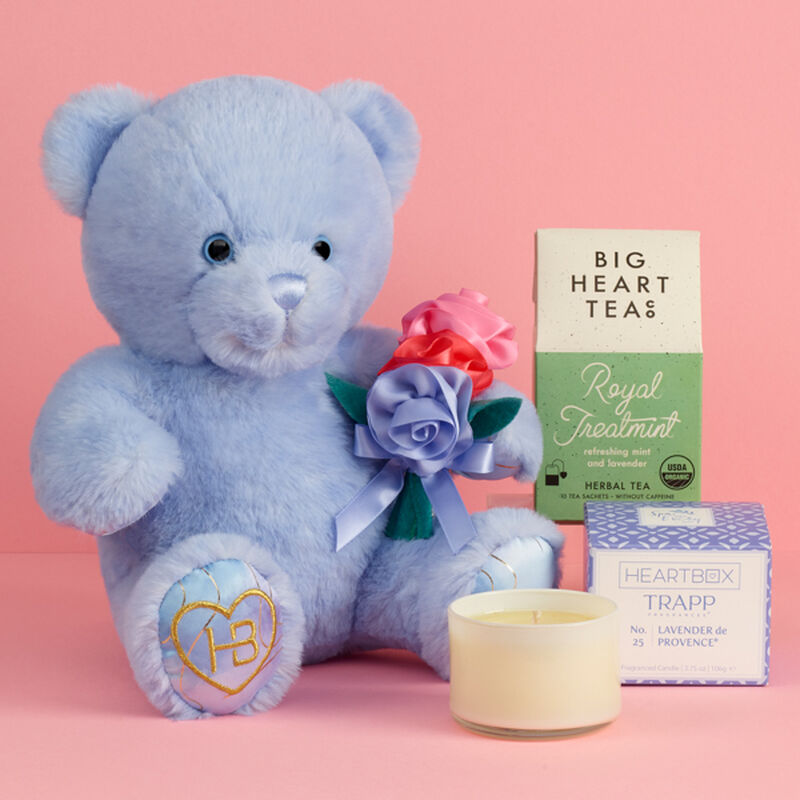 14 oz. Teddy Bear with Hearts Candle