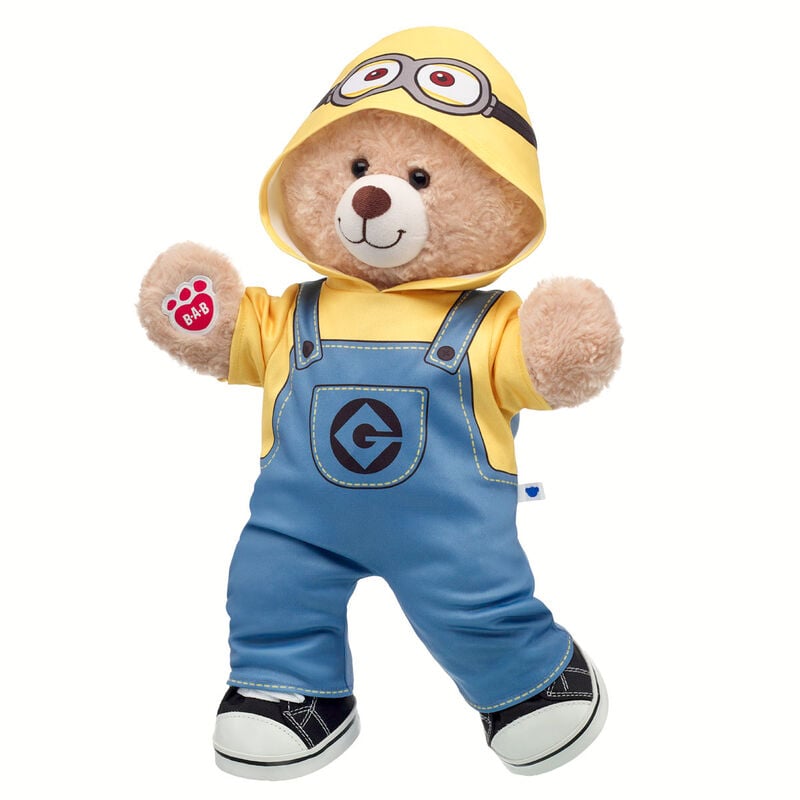 Happy Hugs Teddy Bear Minion Costume Gift Set by Build-A-Bear