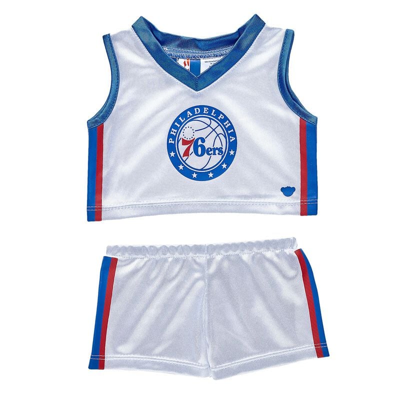 Philadelphia 76ers Stuffed Animal Uniform (2 pc.) | Build-A-Bear
