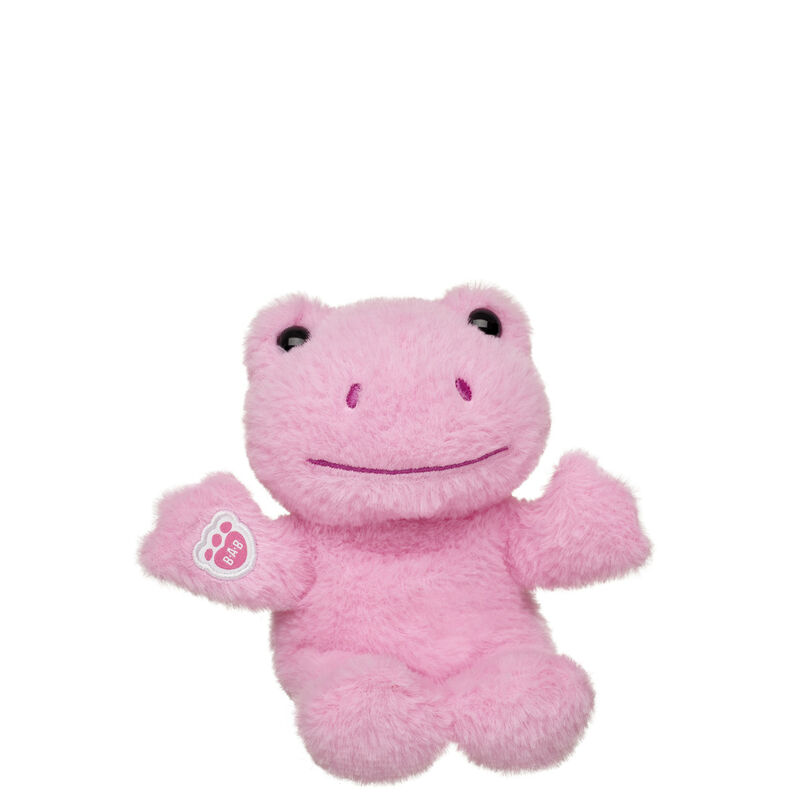Mini Beans Spring Pink Frog Stuffed Animal - Build-A-Bear Workshop®