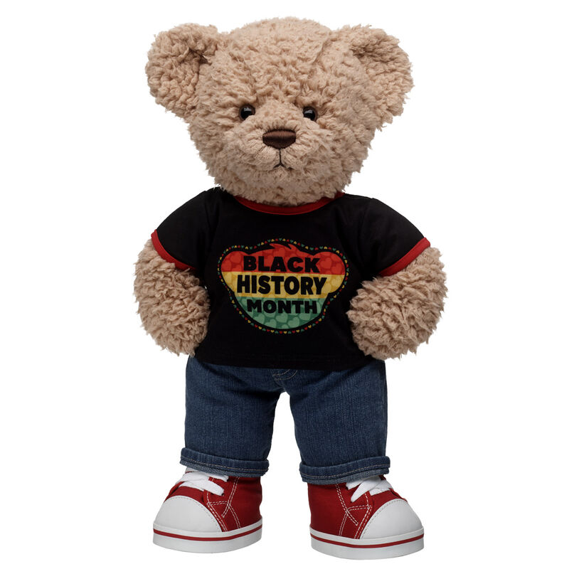 Timeless Teddy Bear Black History Month Gift Set by Build-A-Bear