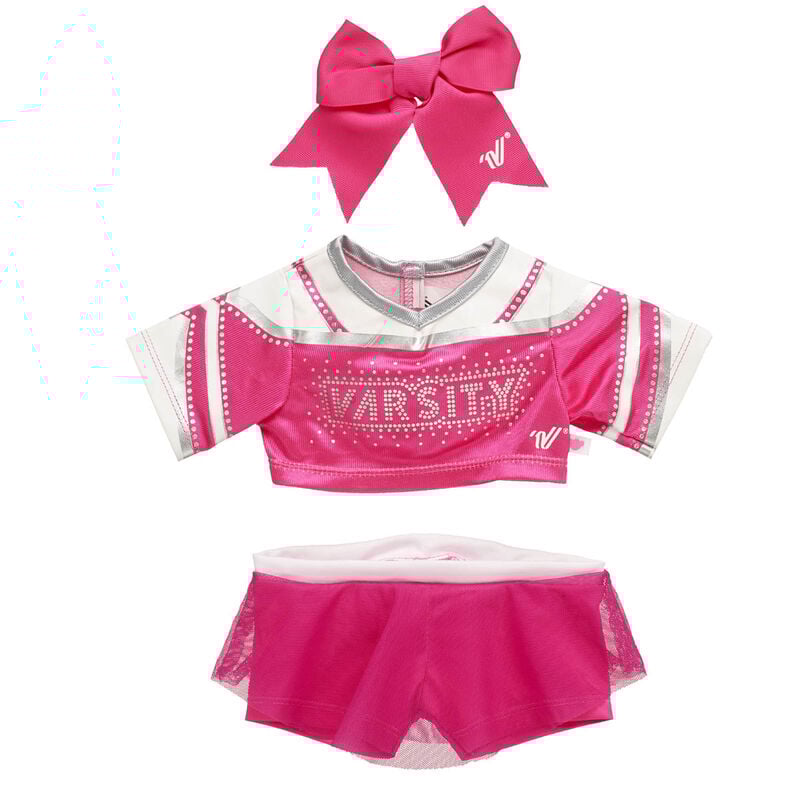 Online Exclusive Varsity Spirit All-Star Pink Cheer Uniform - Build-A-Bear Workshop&reg;