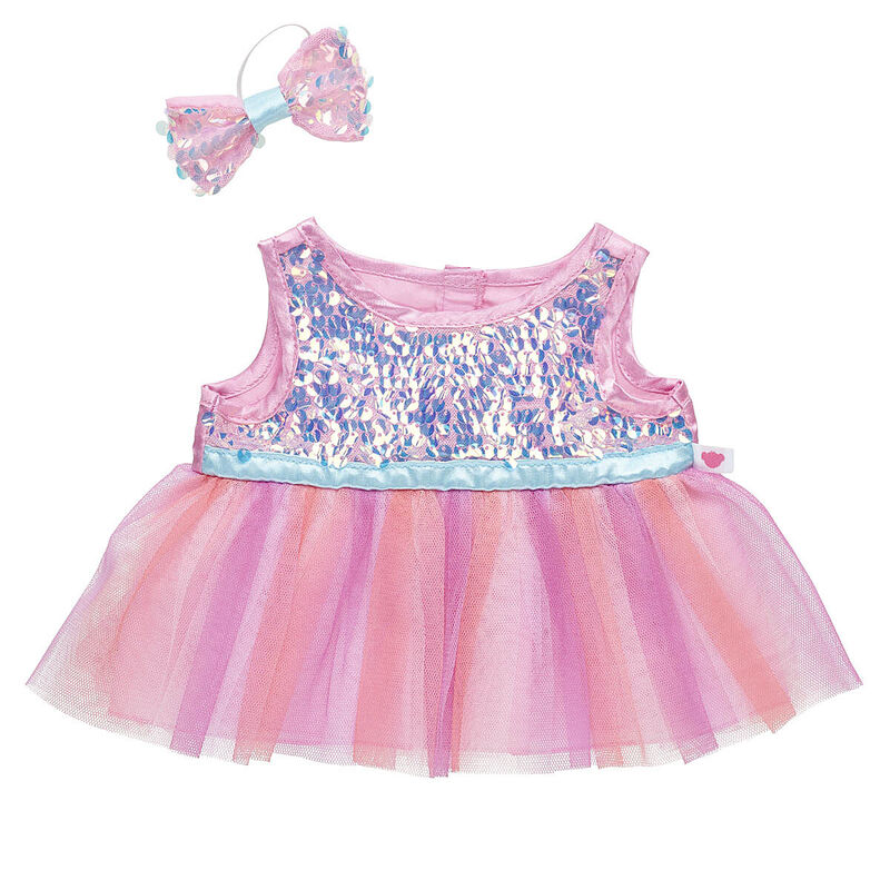 Pink Sequin Fancy Dress