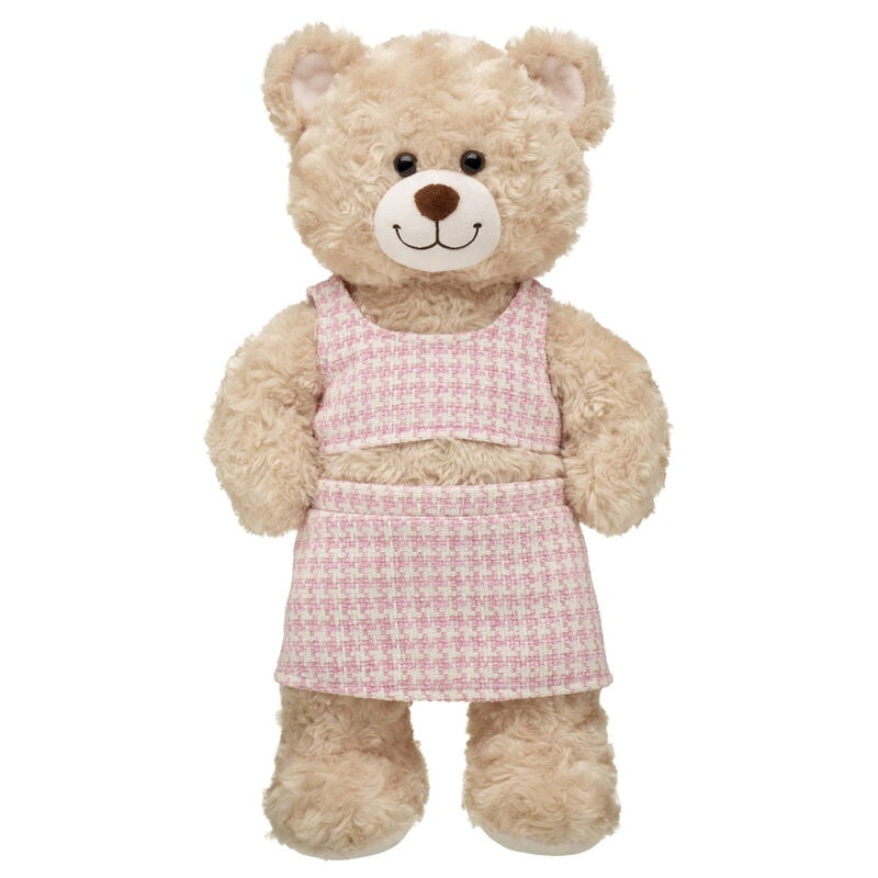 Pink Check Tweed Outfit - Build-A-Bear Workshop®