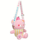 Strawberry Lemonade Bear Slushie Plushie with Carrying Strap plush by Build-A-Bear