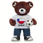 Let's Goal Bear Chile Gift Set plush by Build-A-Bear