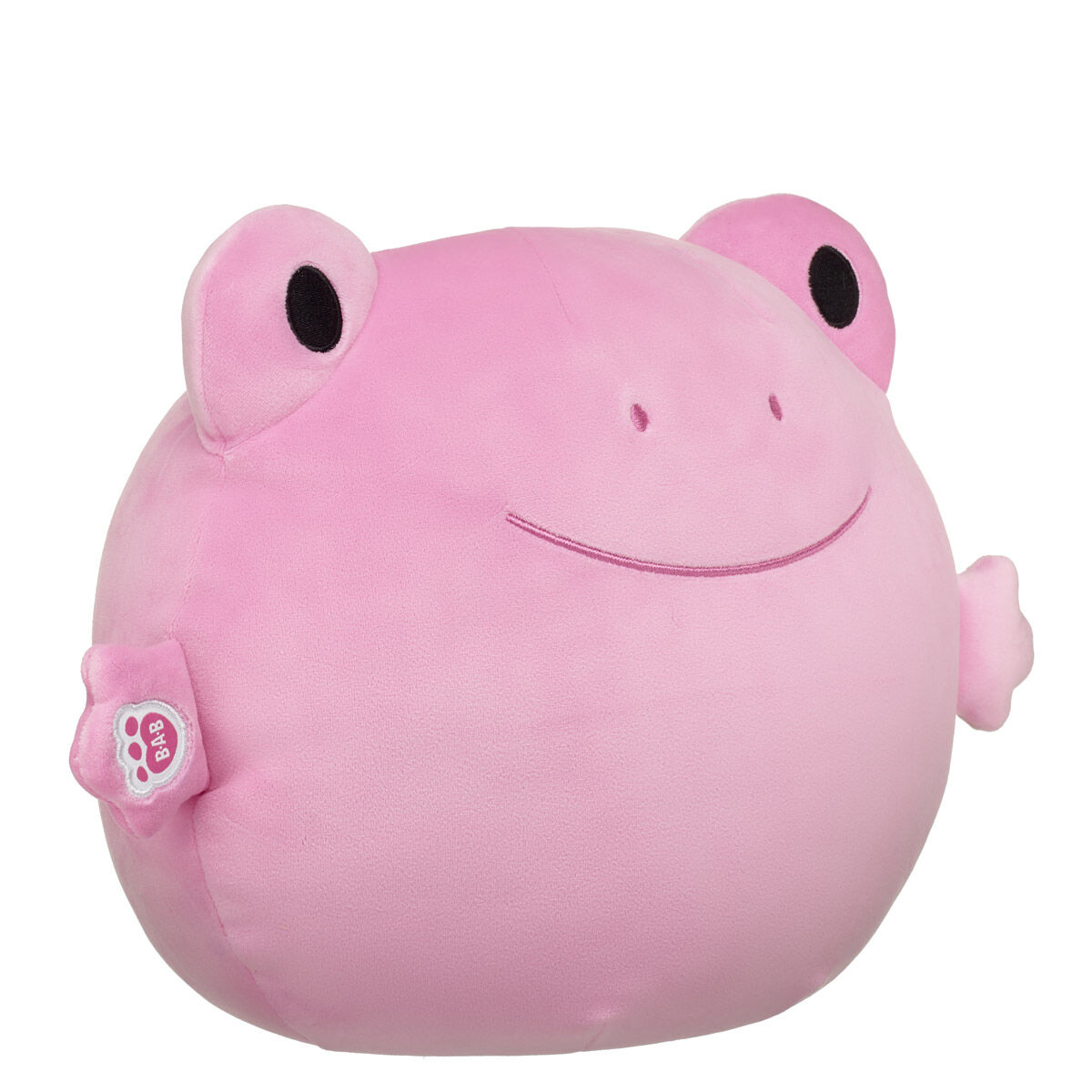 SKOOSHERZ™ Spring Pink Frog Stuffed Animal