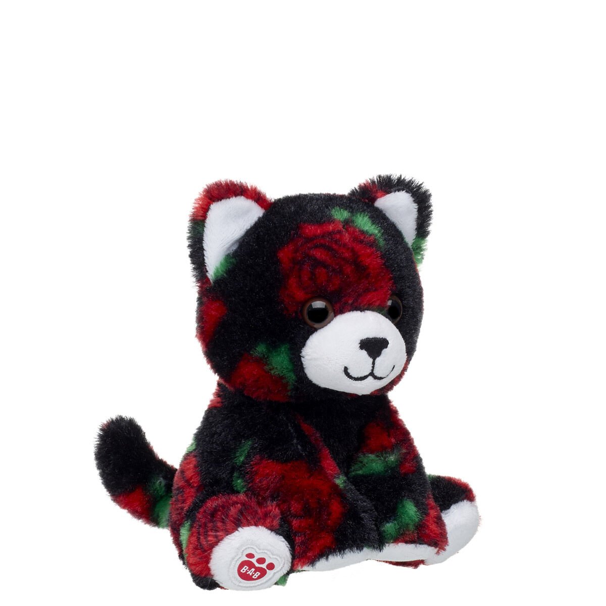 Build-A-Bear Mini Beans® Red Rose Kitty Stuffed Animal