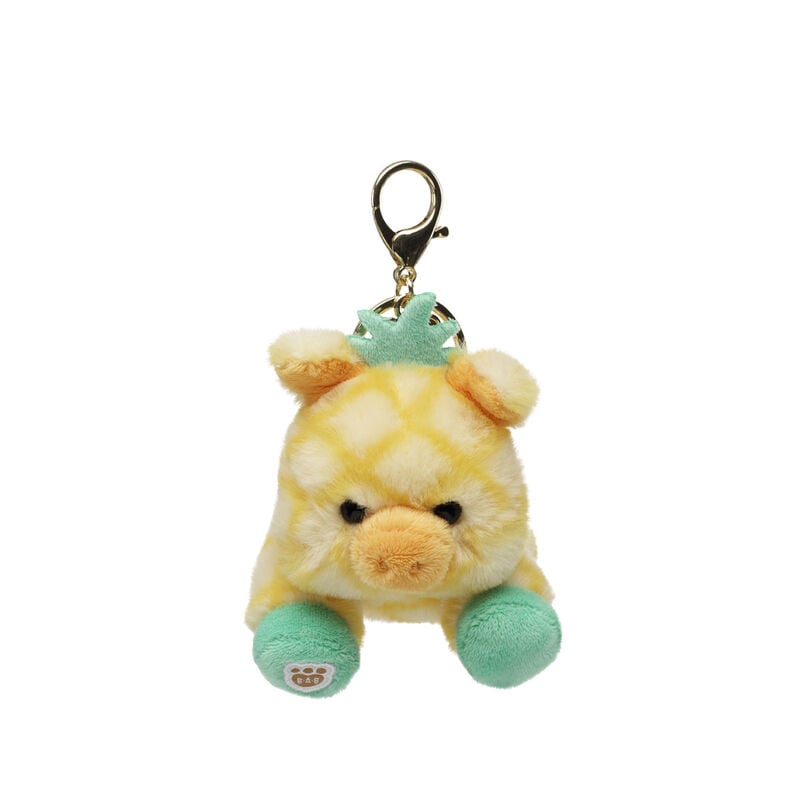 Pineapple Pig Bag Charm plush by Build-A-Bear