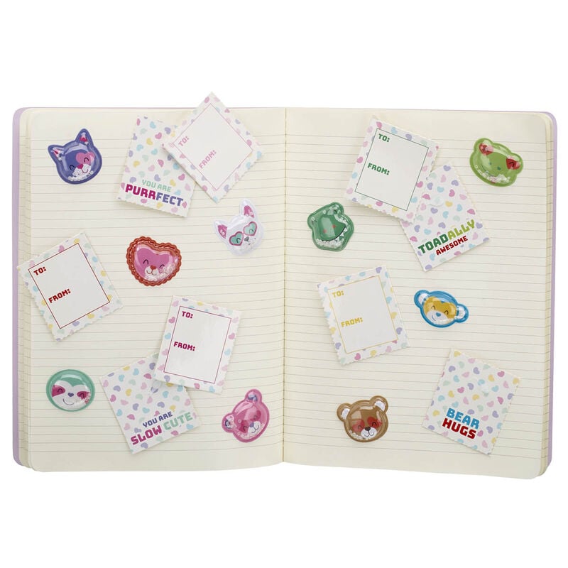 Valentine's Day Tear & Share Sticker Set (9 Stickers)