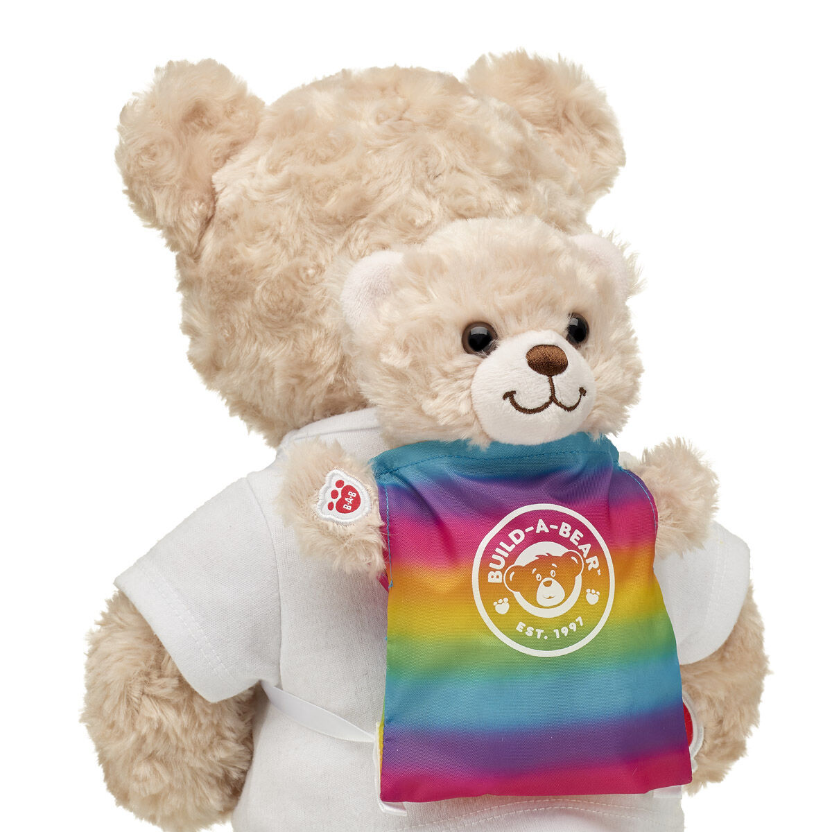 Build-A-Bear Mini Beans® Rainbow Toy Bear Carrier