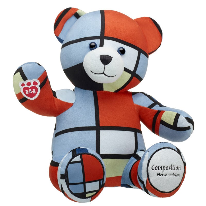 Piet Mondrian Composition Teddy Bear - Build-A-Bear Workshop®