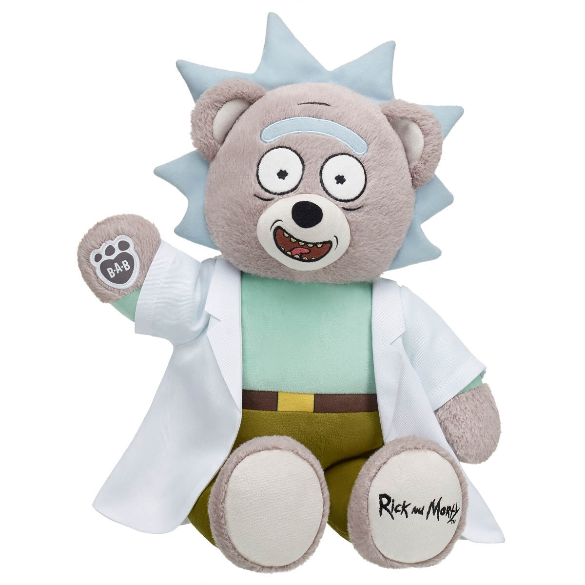 Pickle Rick Plush Gift Shop Rick and Morty at BuildABear®