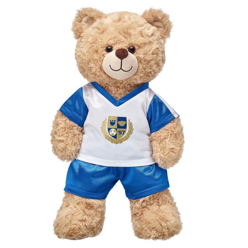 Blue & White Soccer Uniform 2 pc.