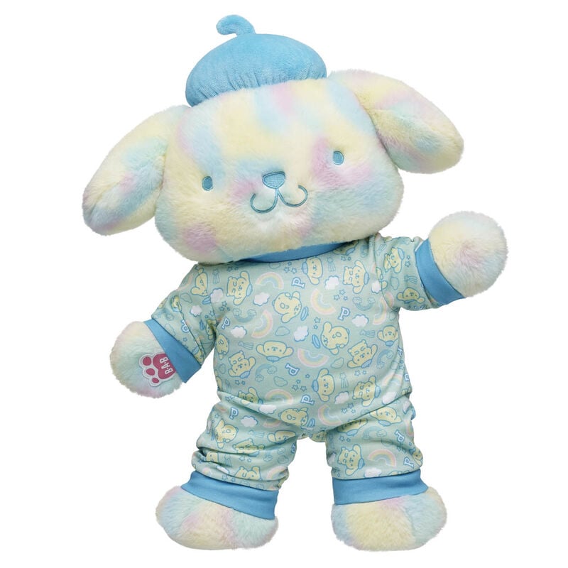 Sanrio Hello Kitty and Friends Rainbow Dreams Pompompurin Sleeper plush by Build-A-Bear