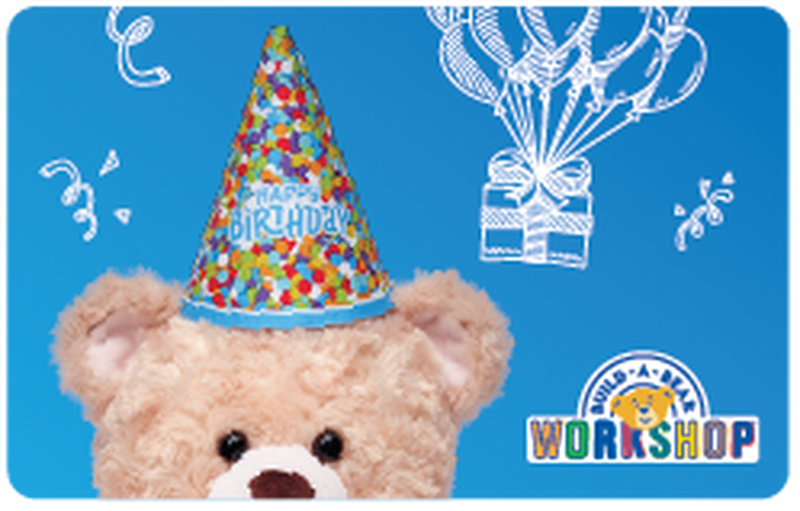 Happy Birthday Gift Card | Build-A-Bear&reg;
