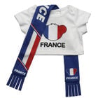 France Scarf and T-Shirt Set by Build-A-Bear