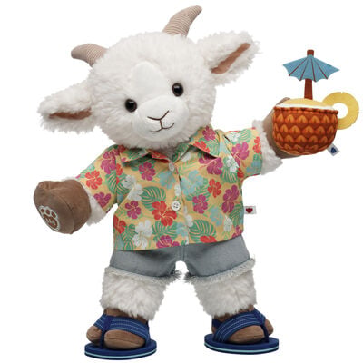 Goat Stuffed Animal Summer Gift Set