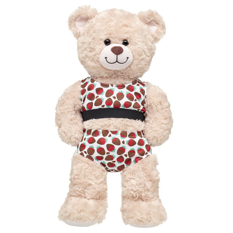 Online Exclusive Chocolate Covered Strawberry Underwear Set
