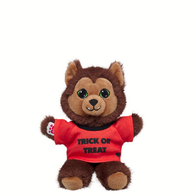 Mini Beans&reg; Mystical Werewolf Stuffed Animal with Trick or Treat T-Shirt
