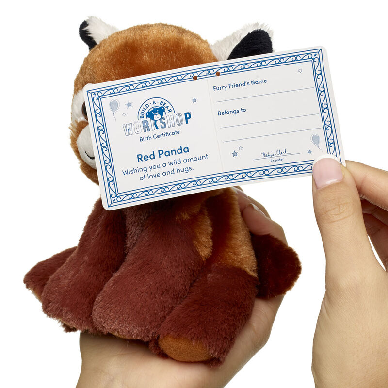 Mini Beans Red Panda Stuffed Animal - Build-A-Bear Workshop®