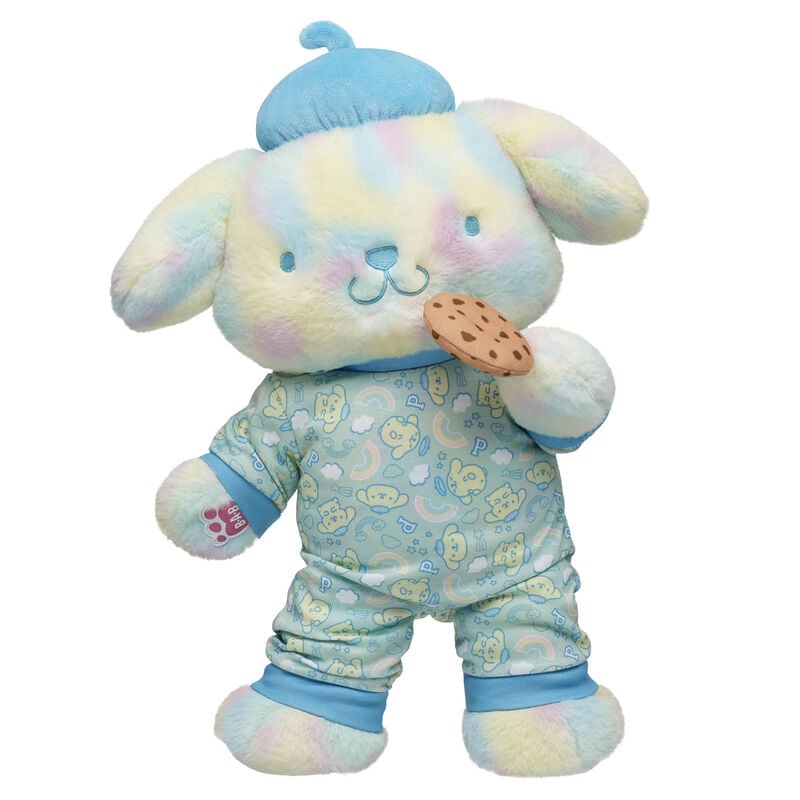 Online Exclusive Sanrio Hello Kitty and Friends Rainbow Dreams Pompompurin Plush Gift Set plush by Build-A-Bear