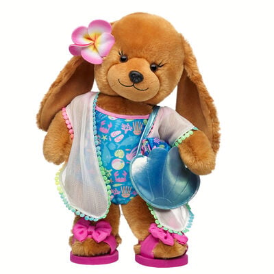 Barkleigh&trade; Dog Stuffed Animal Summer Gift Set