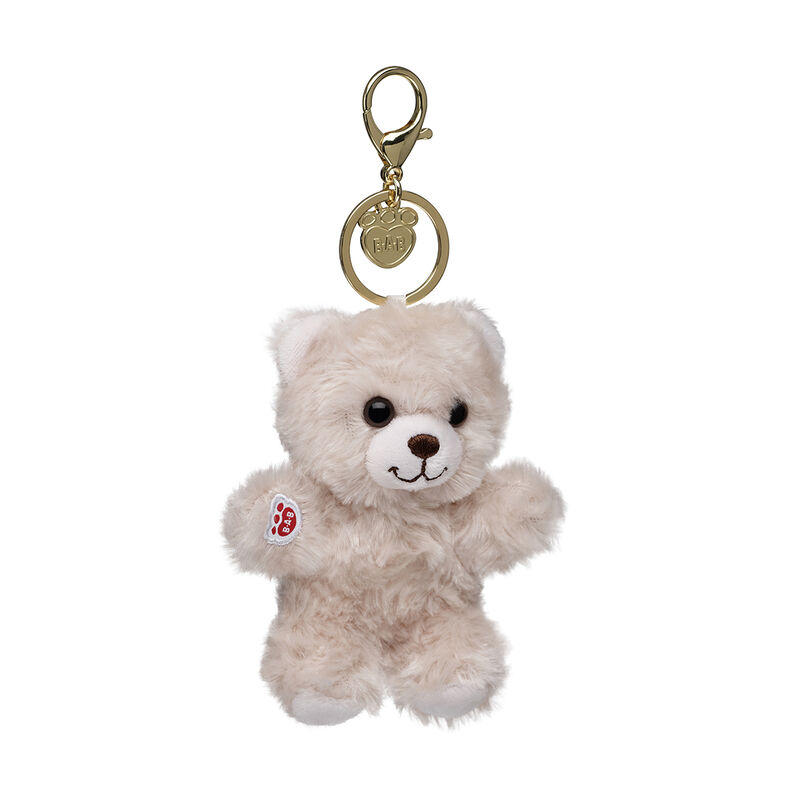 Happy Hugs Teddy Bear Bag Charm plush by Build-A-Bear