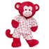 Wild Hearts Monkey Satin Heart PJs Gift Set